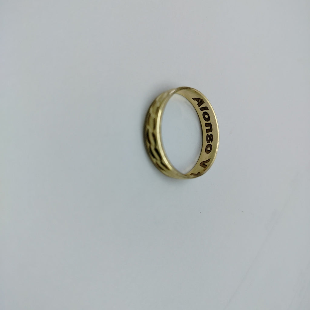 ARGOLLA ORO 10 K 1,40 GRMS (SEMINUEVO)