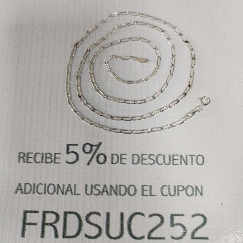 CADENA PLATA 4,20 GRMS (SEMINUEVO)