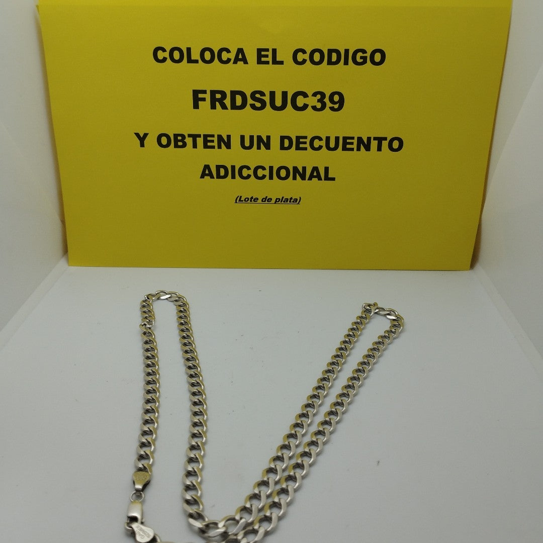 CADENA PLATA 74.8 GRMS (SEMINUEVO)