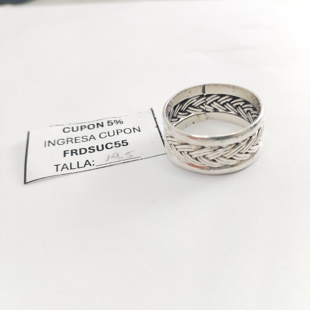 ANILLO PLATA 10,30 GRMS (SEMINUEVO)