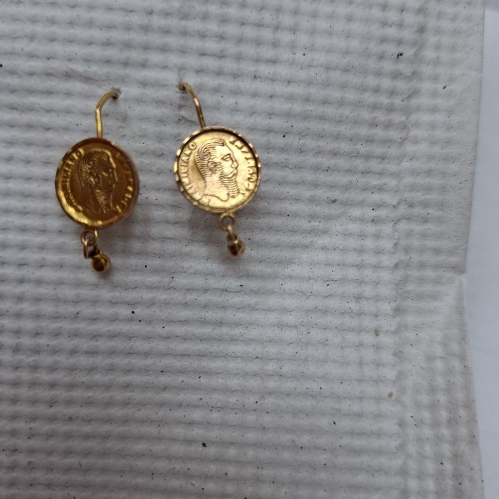 ARETES PAR ORO 10 K 1.7 GRMS (SEMINUEVO)