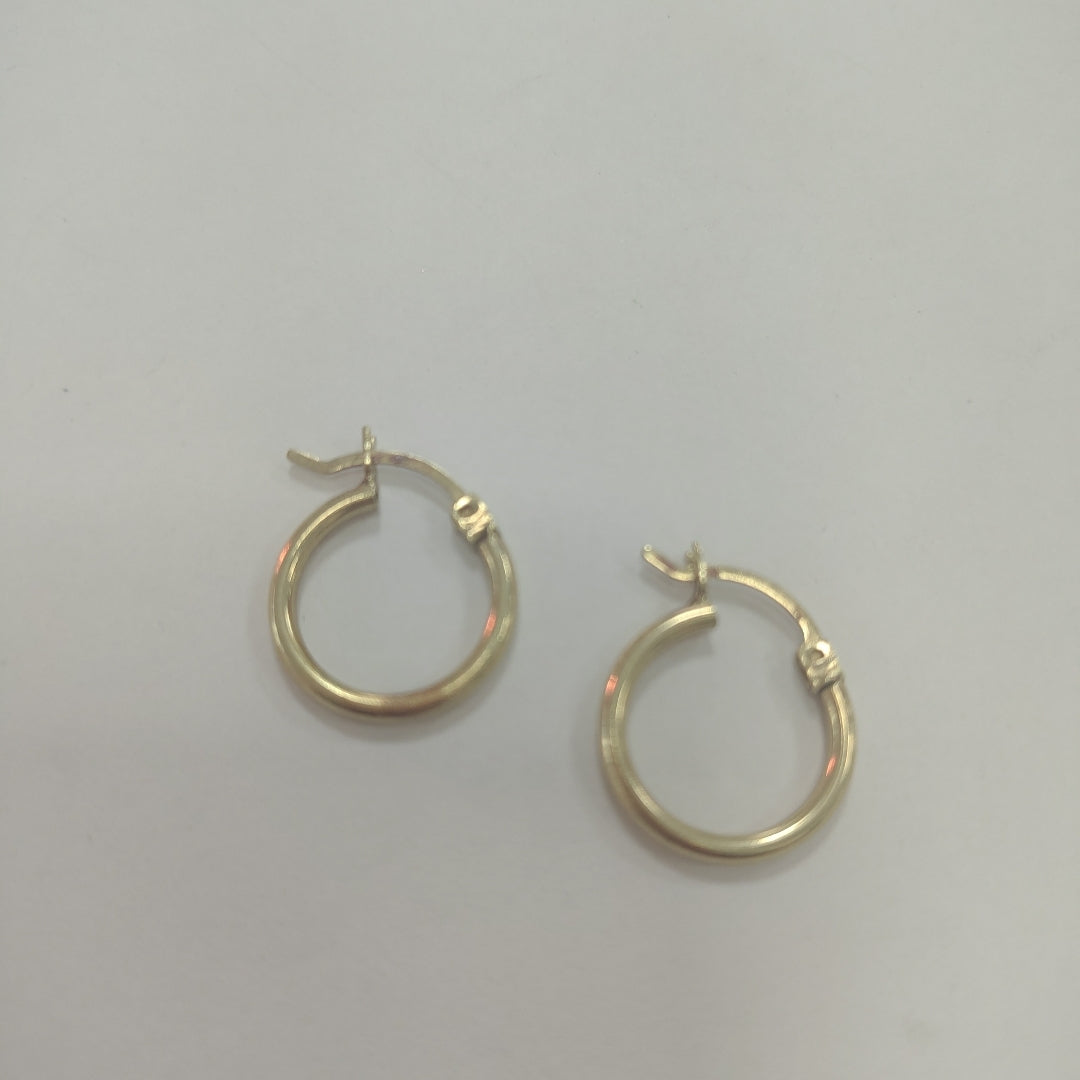 ARRACADAS PAR ORO 14 K 1.6 GRMS (SEMINUEVO)