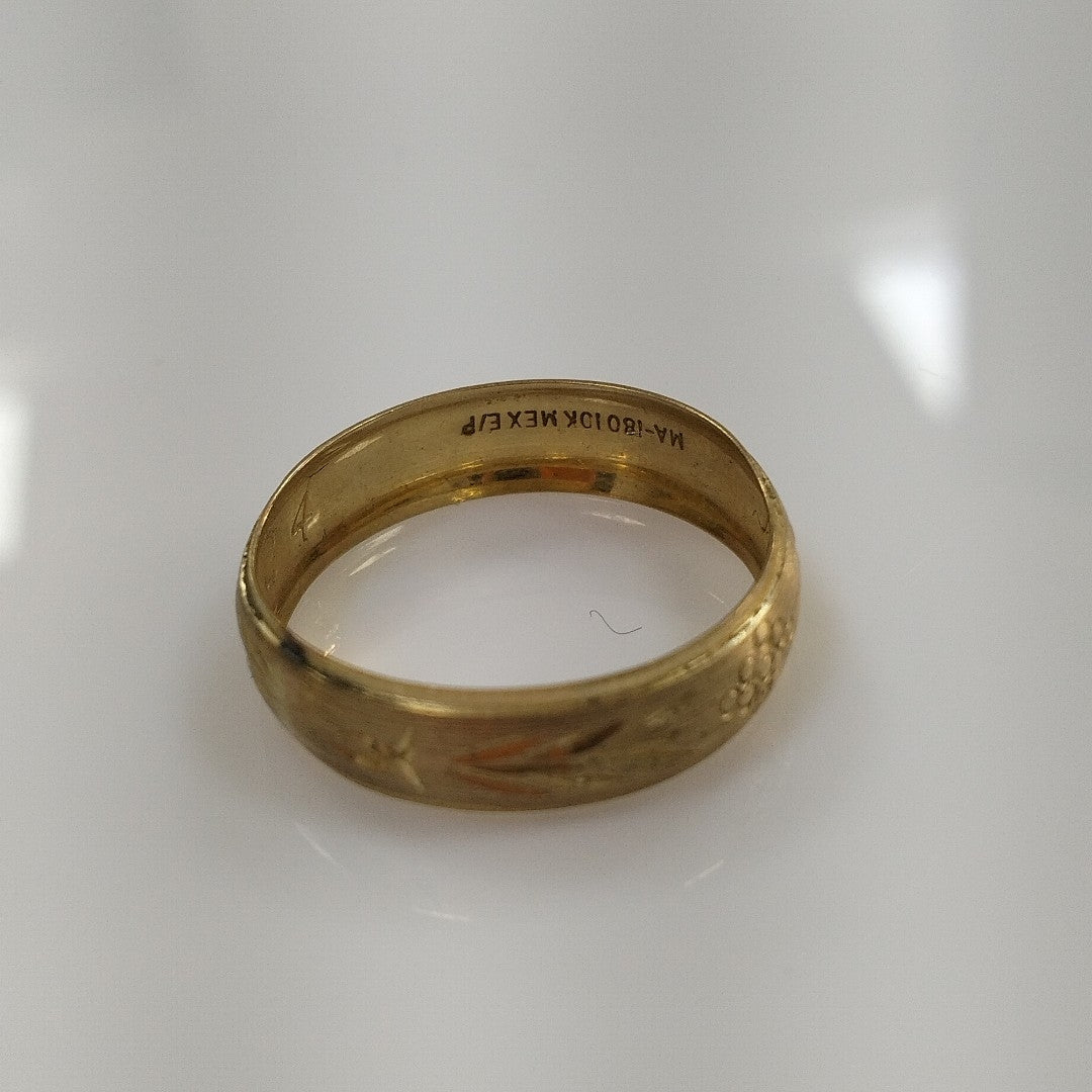 ARGOLLA ORO 10 K 1.2 GRMS (SEMINUEVO)