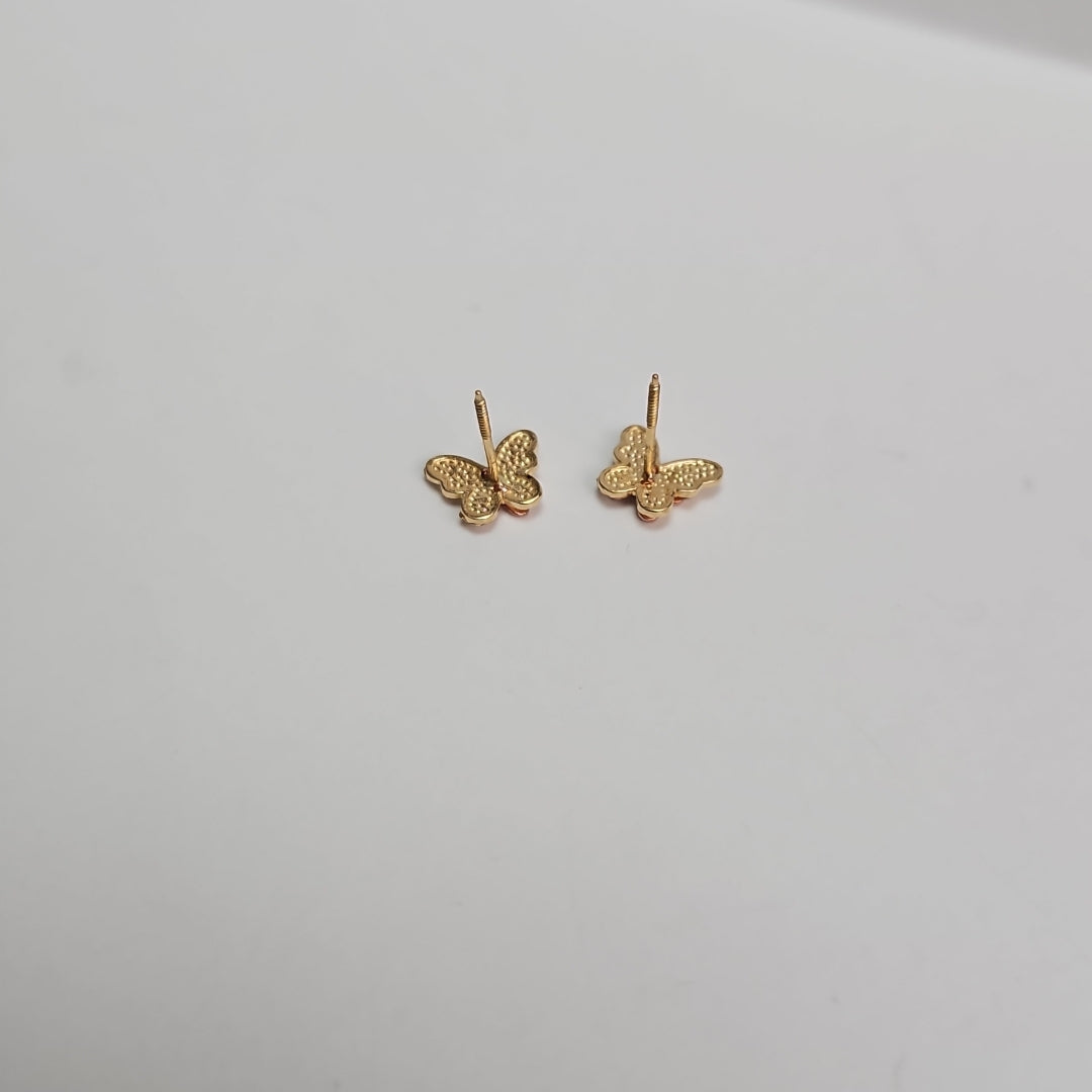 ARETES PAR ORO 10 K 0.5 GRMS (SEMINUEVO)