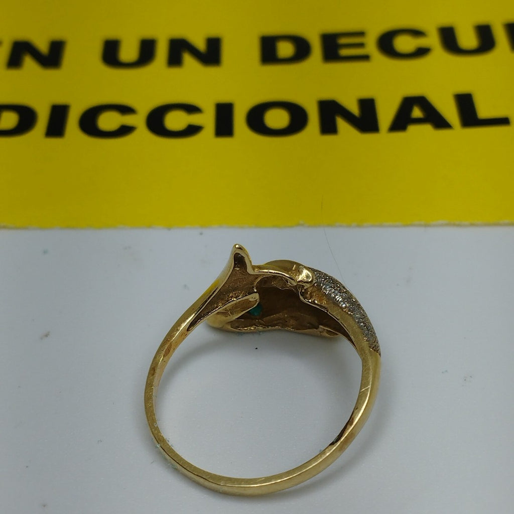 K1 3,10 GRMS 14 K ESPECIFICACIONES COMPLEMENTARIAS ANILLLITO DELFIN (SEMINUEVO)