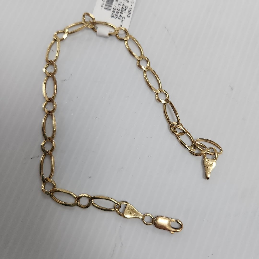 K1 6,00 GRMS 14 K ESPECIFICACIONES COMPLEMENTARIAS PULSERA DE TEJIDO ESLABONES 1 (SEMINUEVO)