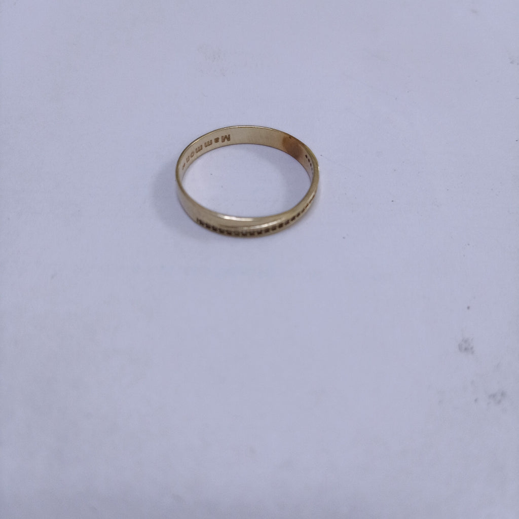 ANILLITO ORO 14 K 2.2 GRMS (SEMINUEVO)