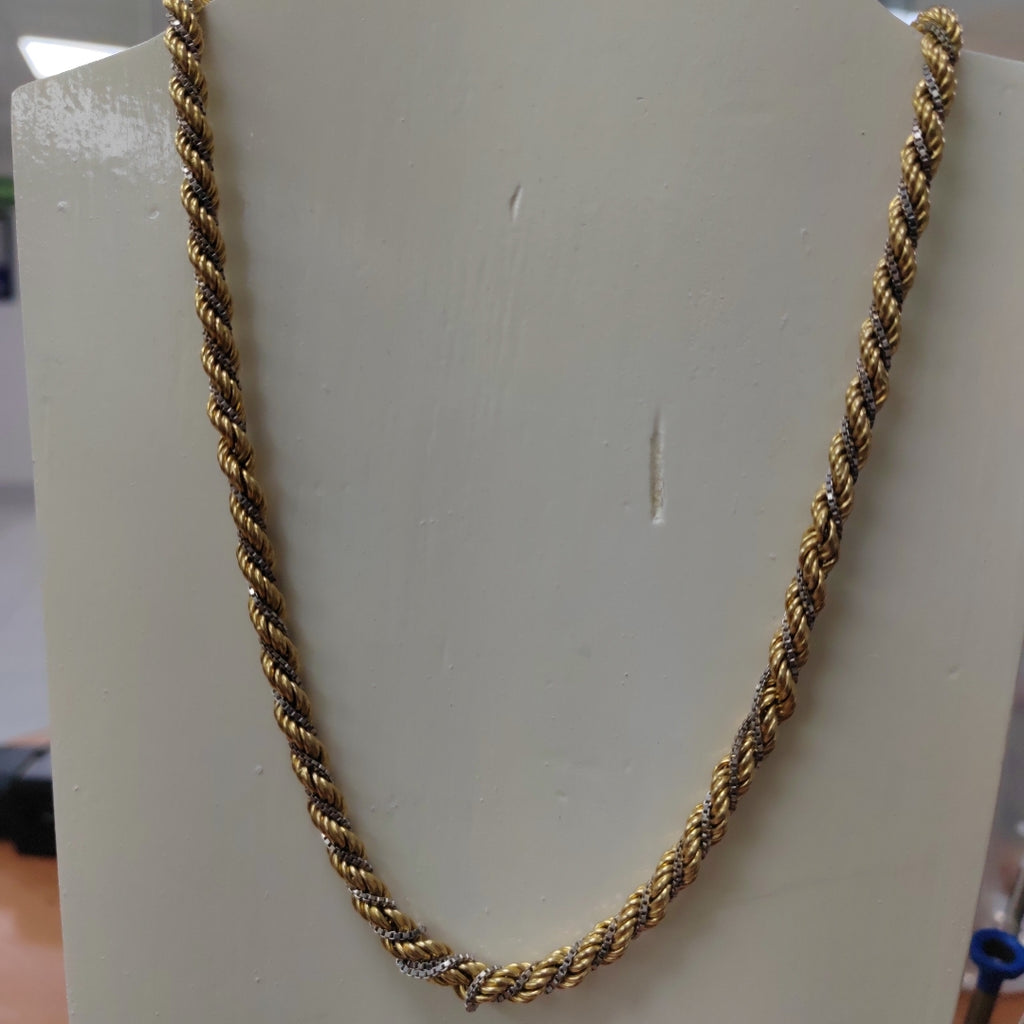 CADENA ORO,ORO BLANCO 14 K 40,00 GRMS (SEMINUEVO)