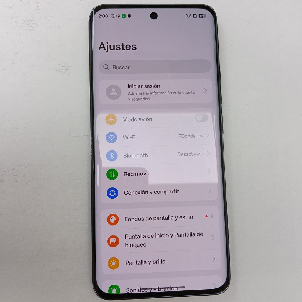 CELULAR OPPO   RENO12 5G CPH2625 (2024) 512 GB 12 GB RAM (SEMINUEVO)