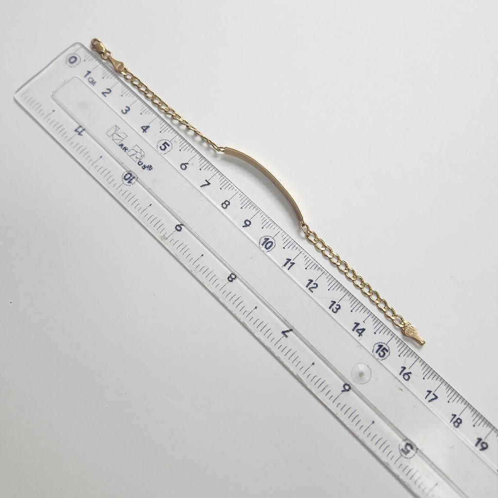 ESCLAVA ORO 14 K 4.2 GRMS (SEMINUEVO)