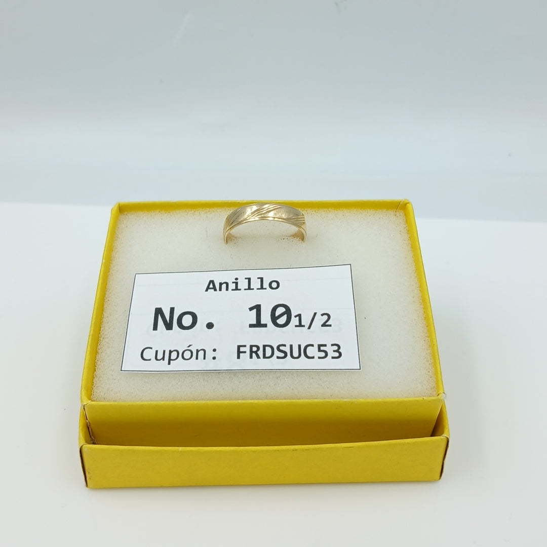 ARGOLLA ORO 10 K 1.6 GRMS (SEMINUEVO)
