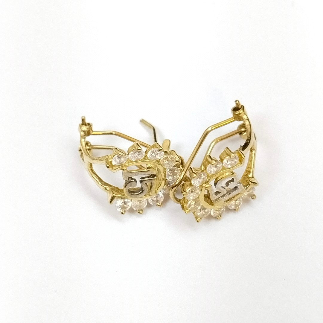 ARETES PAR ORO 10 K 2,90 GRMS (SEMINUEVO)