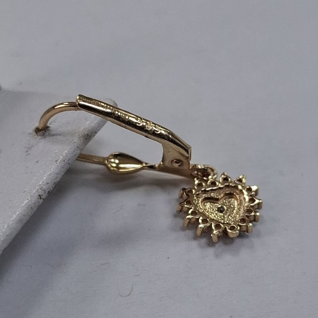 BROQUELES ORO 14K 2.2 (NUEVO)