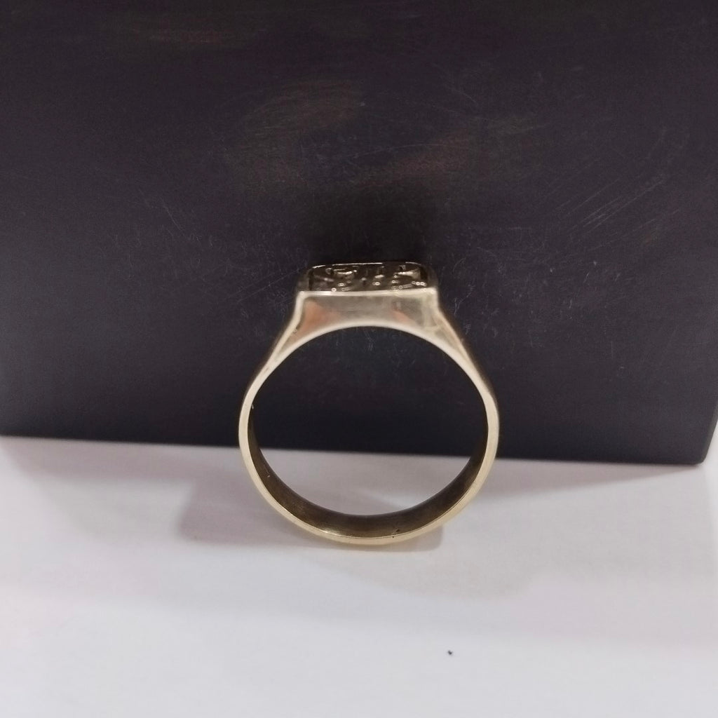 ANILLO ORO 10 K 6.4 GRMS (SEMINUEVO)