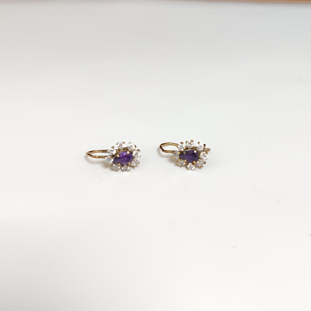 ARETES PAR ORO 10 K 1,80 GRMS (SEMINUEVO)