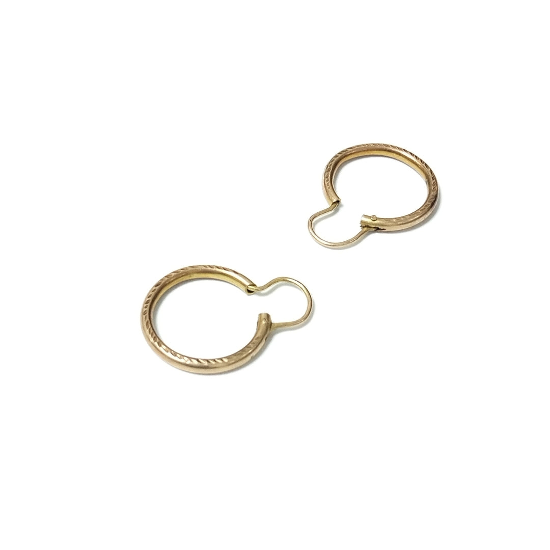 ARETES PAR ORO 10 K 2,20 GRMS (SEMINUEVO)