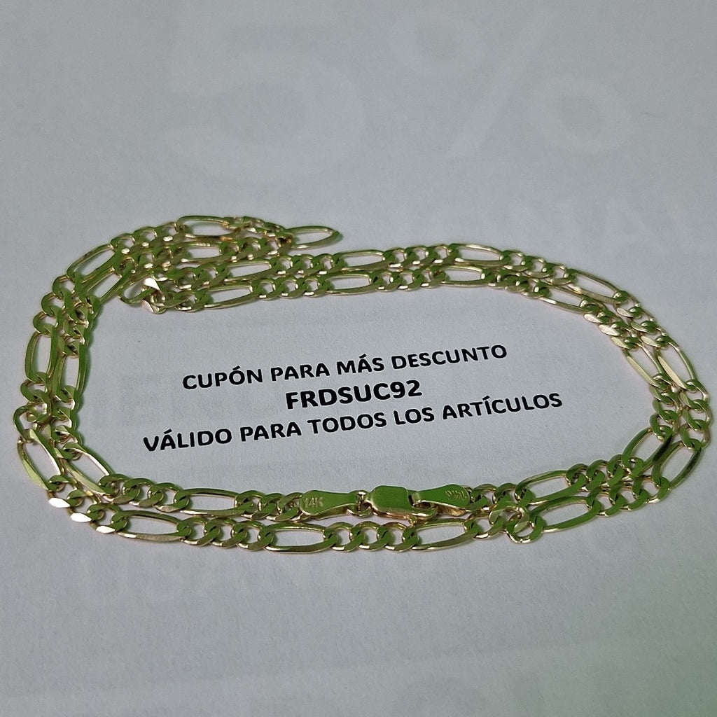 CADENA TEJIDO 3X1 12G 55 CM (NUEVO)