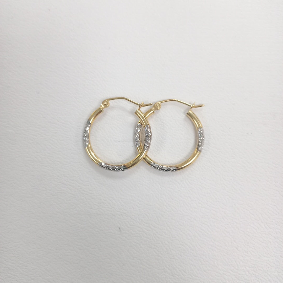 ARRACADAS PAR ORO 14 K 1.3 GRMS (SEMINUEVO)