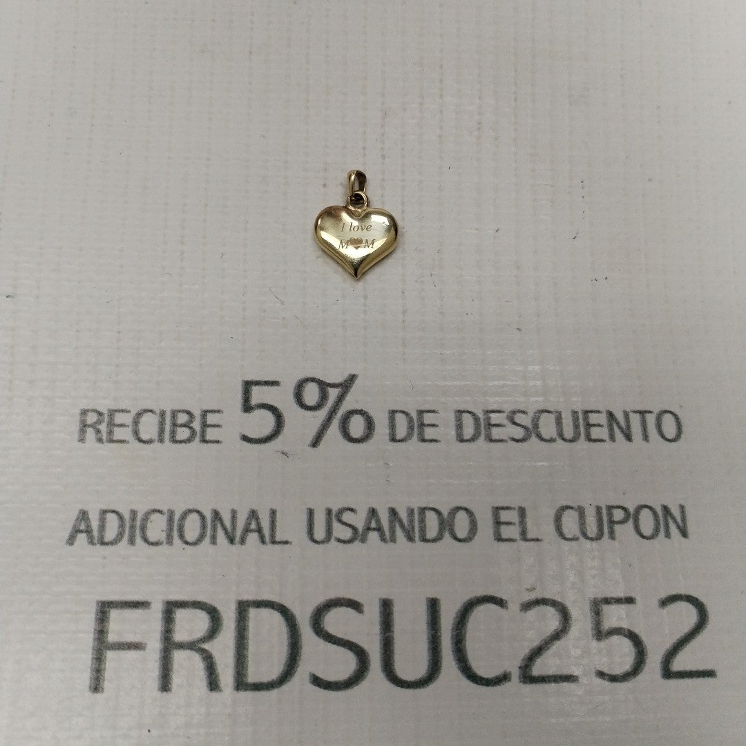 DIJE ORO 10 K 0.8 GRMS (SEMINUEVO)