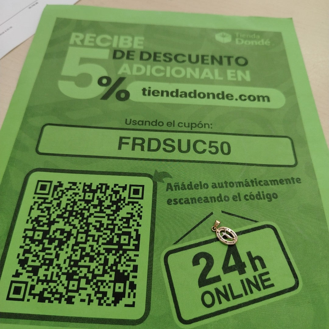 DIJE ORO 10 K 0.5 GRMS (SEMINUEVO)