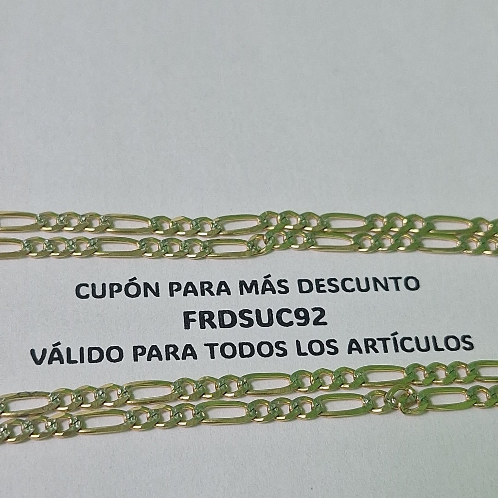 CADENA TEJIDO 3X1 8.3G 55 CM (NUEVO)