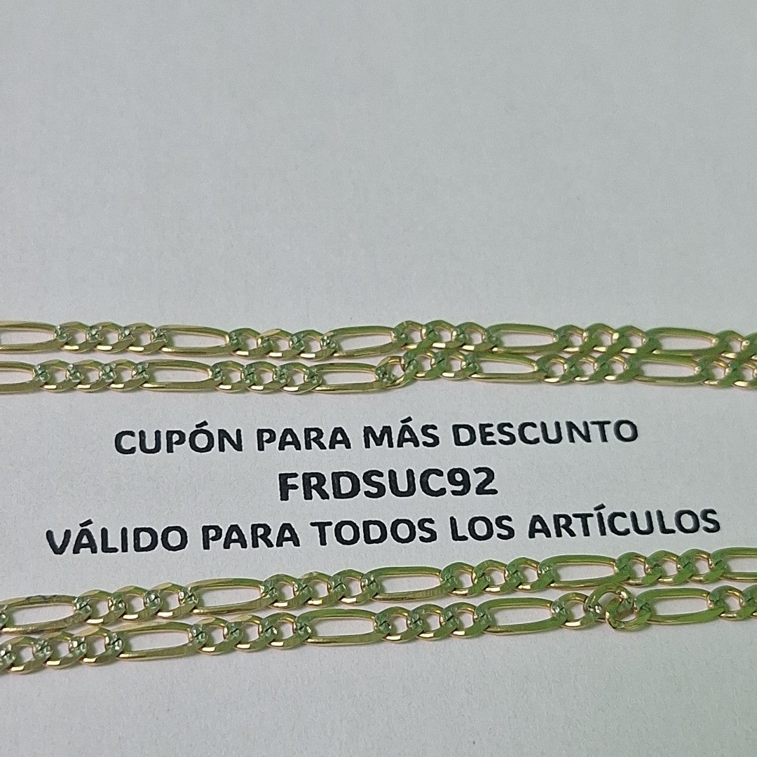 CADENA TEJIDO 3X1 8.3G 55 CM (NUEVO)