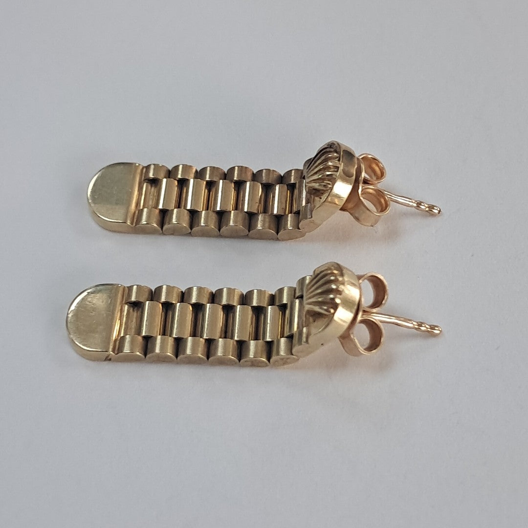 ARETES PAR ORO 14 K 7,60 GRMS (SEMINUEVO)