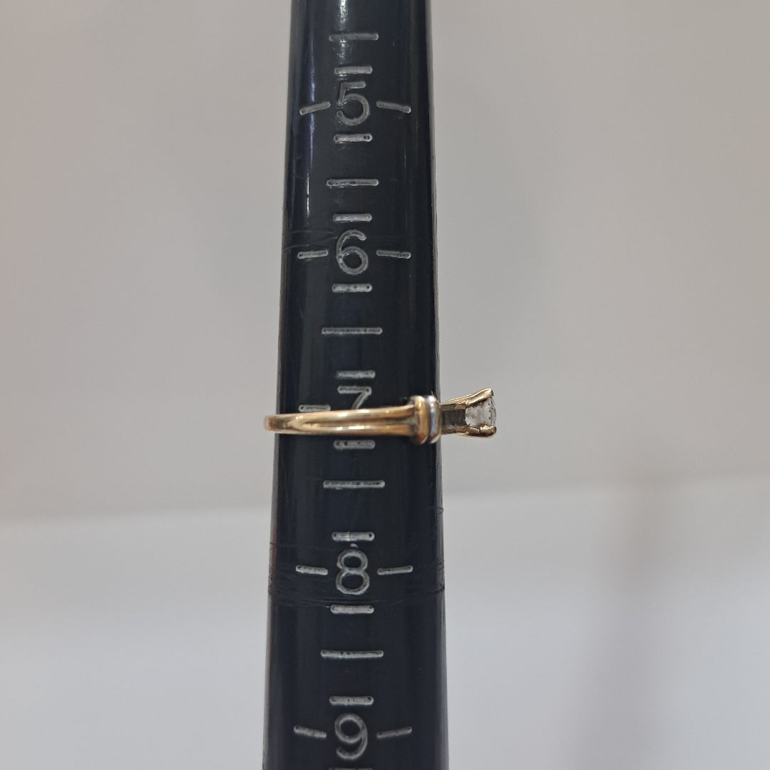 ANILLO ORO 14 K 3.3 GRMS (SEMINUEVO)