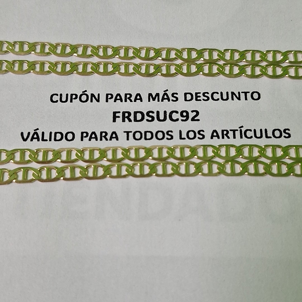 CADENA TEJIDO GUCHI 7.8G 55 CM (NUEVO)