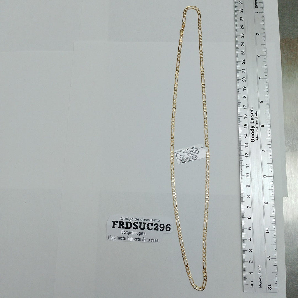 CADENA ORO 14 K 7.7 GRMS (SEMINUEVO)