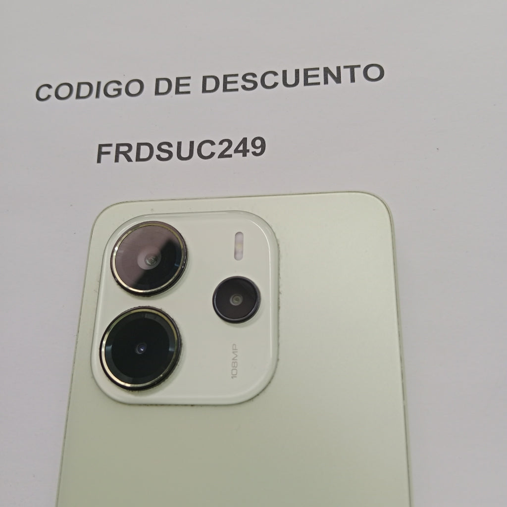 CELULAR XIAOMI REDMI NOTE 14 24117RN76L (2025) 256 GB 8 GB RAM (SEMINUEVO)