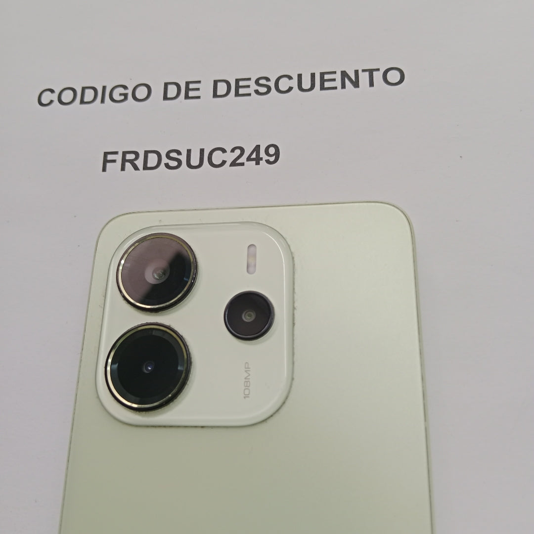 CELULAR XIAOMI REDMI NOTE 14 24117RN76L (2025) 256 GB 8 GB RAM (SEMINUEVO)