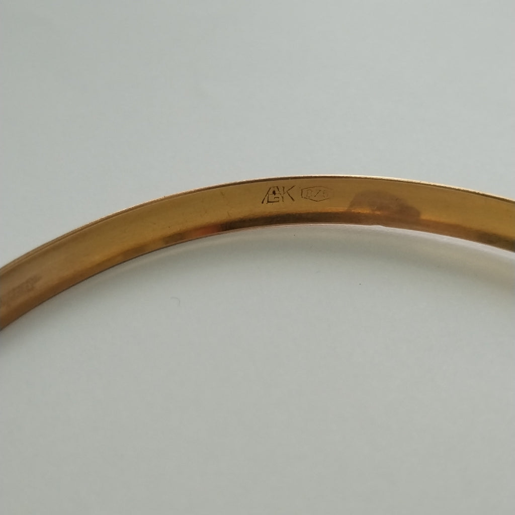 PULSERA RIGIDA ORO 18 K 14 GRMS (SEMINUEVO)