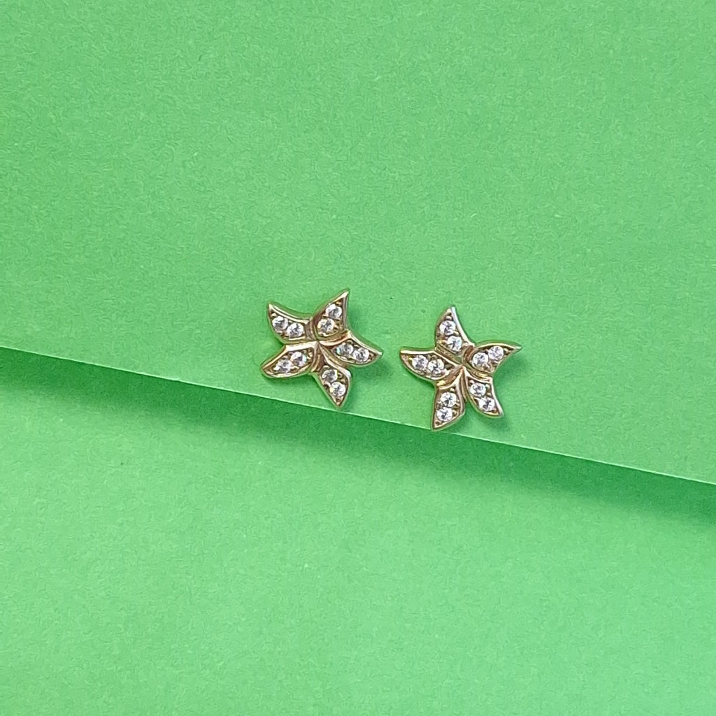 BROQUELES ORO 14K 1.2 (NUEVO)