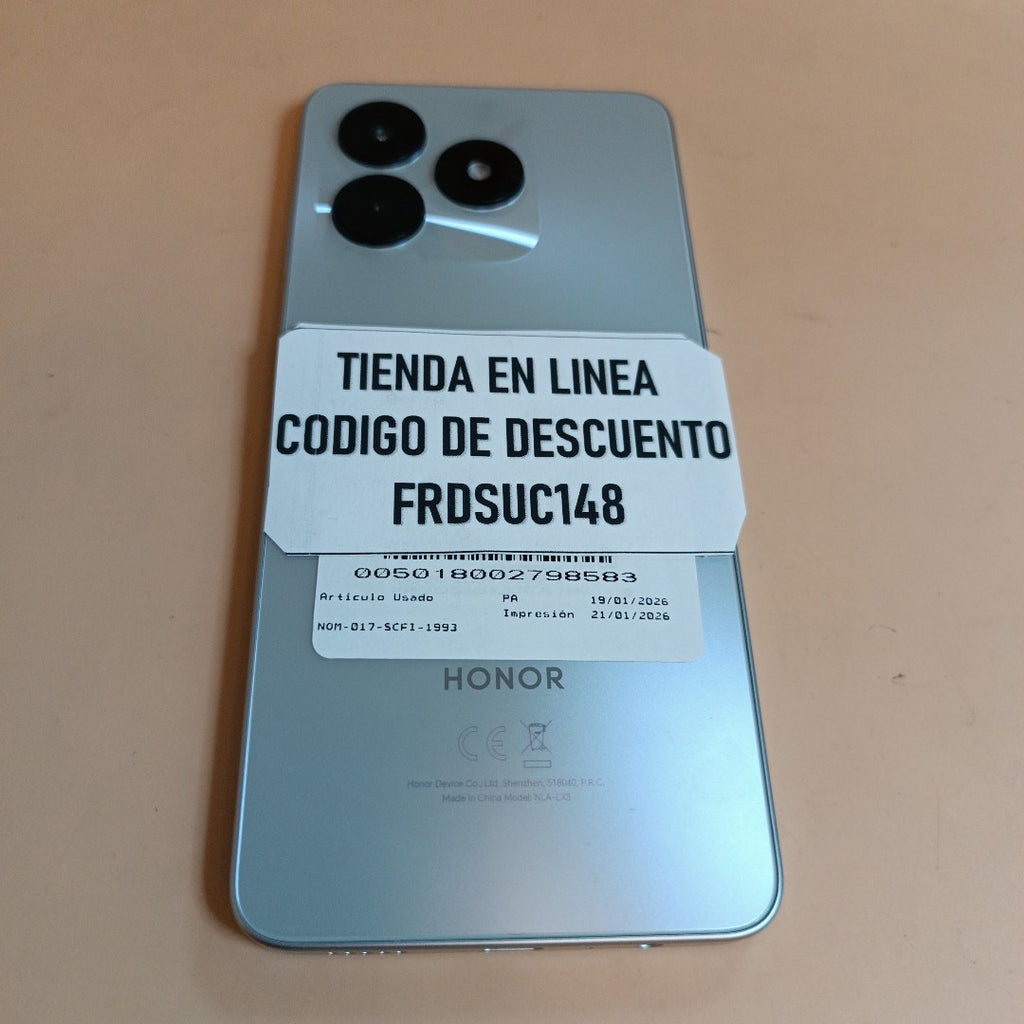 CELULAR HONOR X5C PLUS NLA-LX3 (2025) 256 GB 6 GB RAM (SEMINUEVO)
