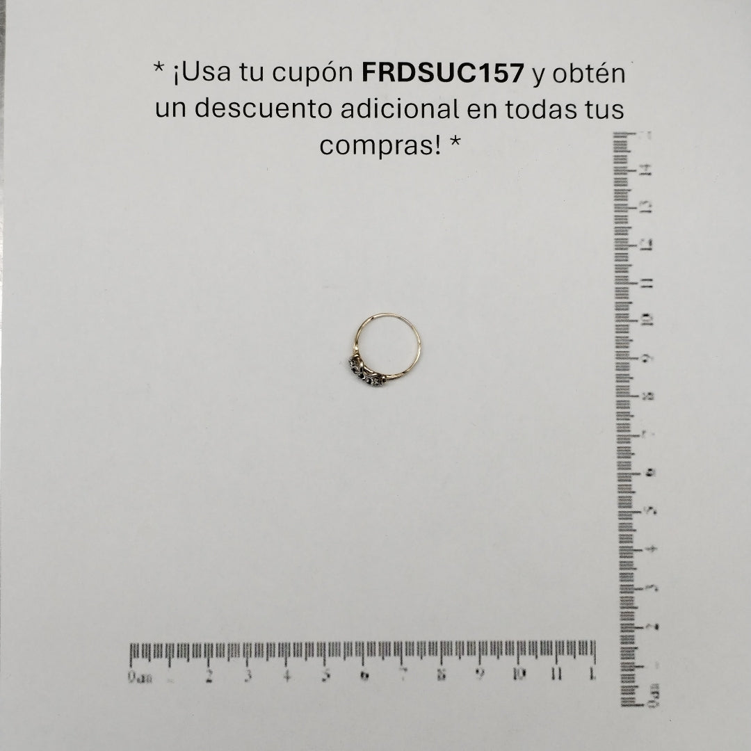 ANILLITO ORO 14 K 1.8 GRMS (SEMINUEVO)