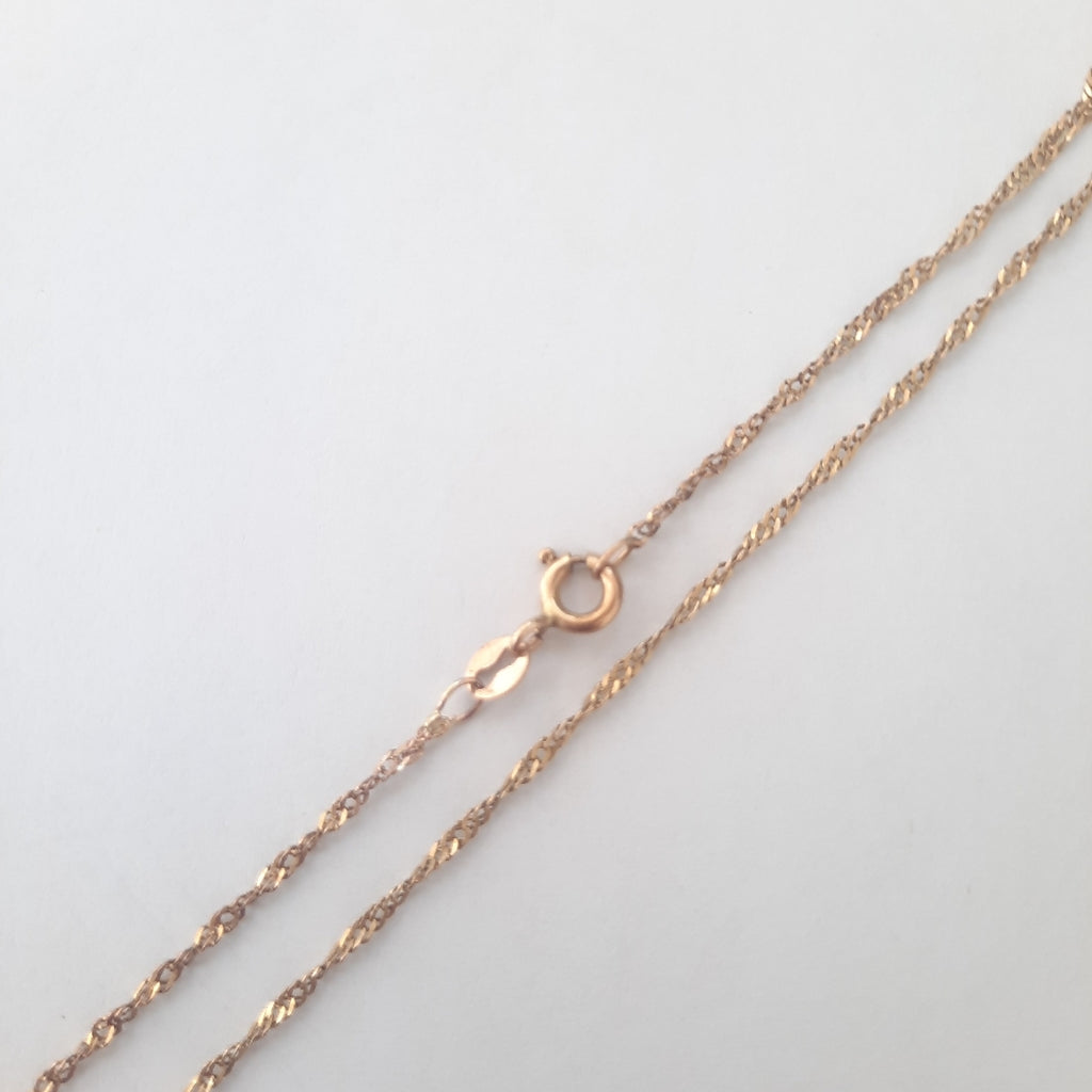 CADENA ORO 14 K 1.9 GRMS (SEMINUEVO)