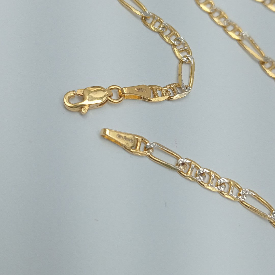 CADENA TEJIDO 3X1 8.5G 55 CM (NUEVO)