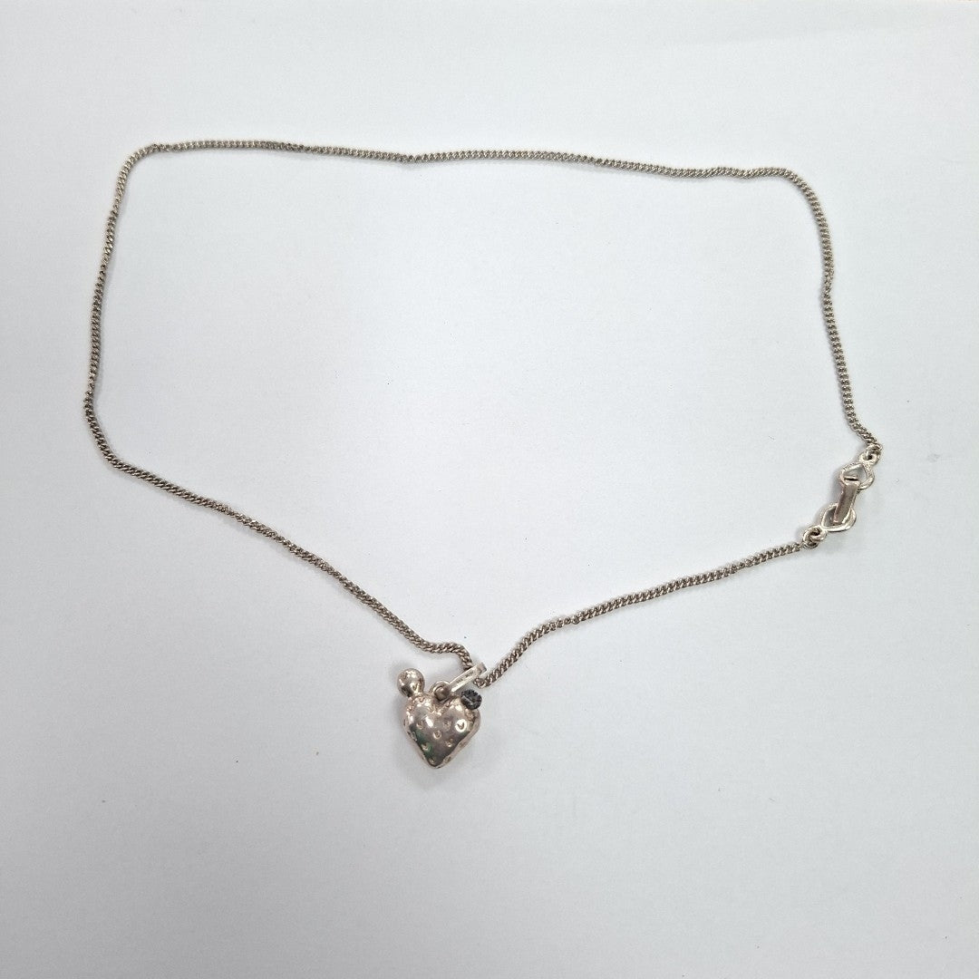 CADENA, DIJE PLATA 10.8 GRMS (SEMINUEVO)