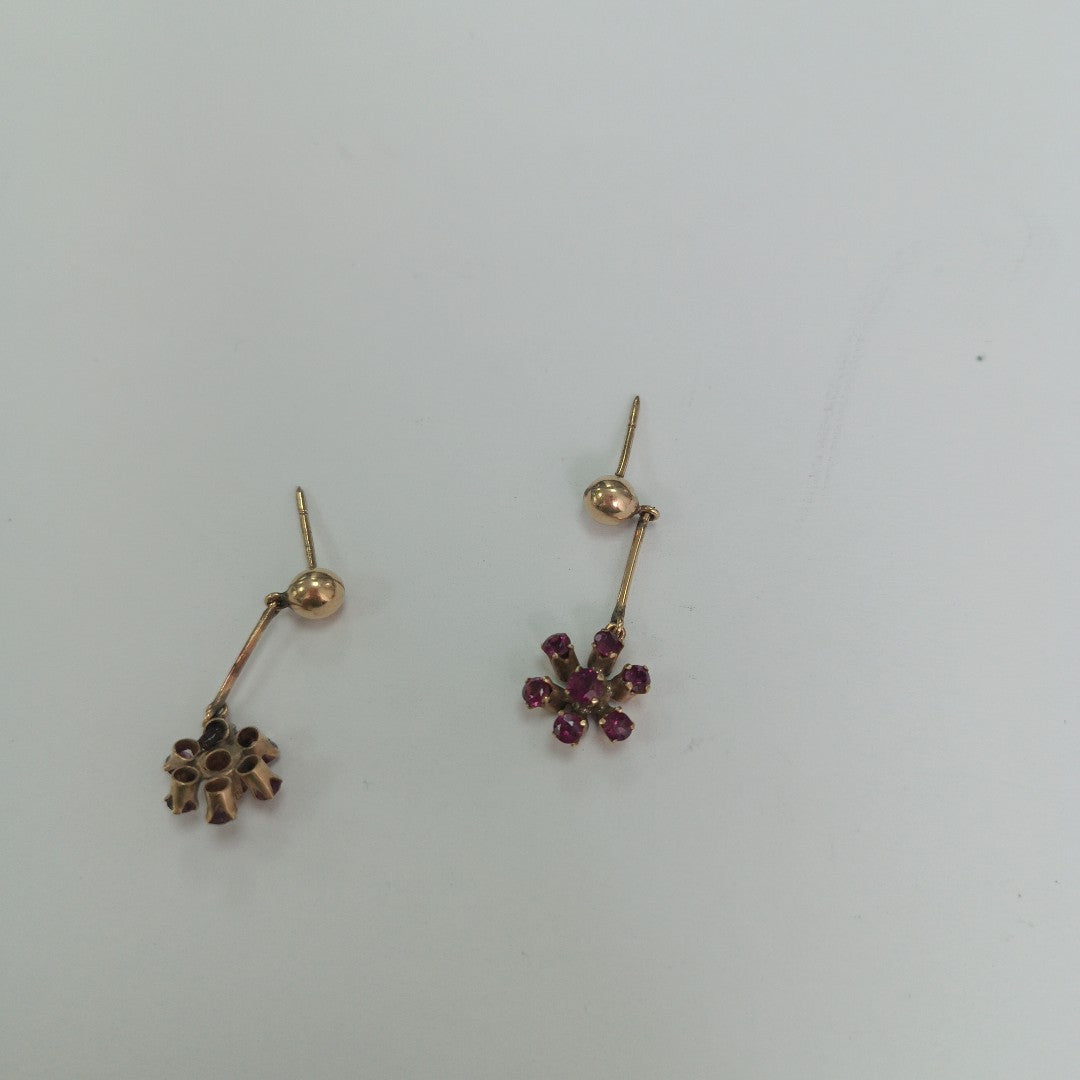 ARETES PAR ORO 14 K 4,00 GRMS (SEMINUEVO)
