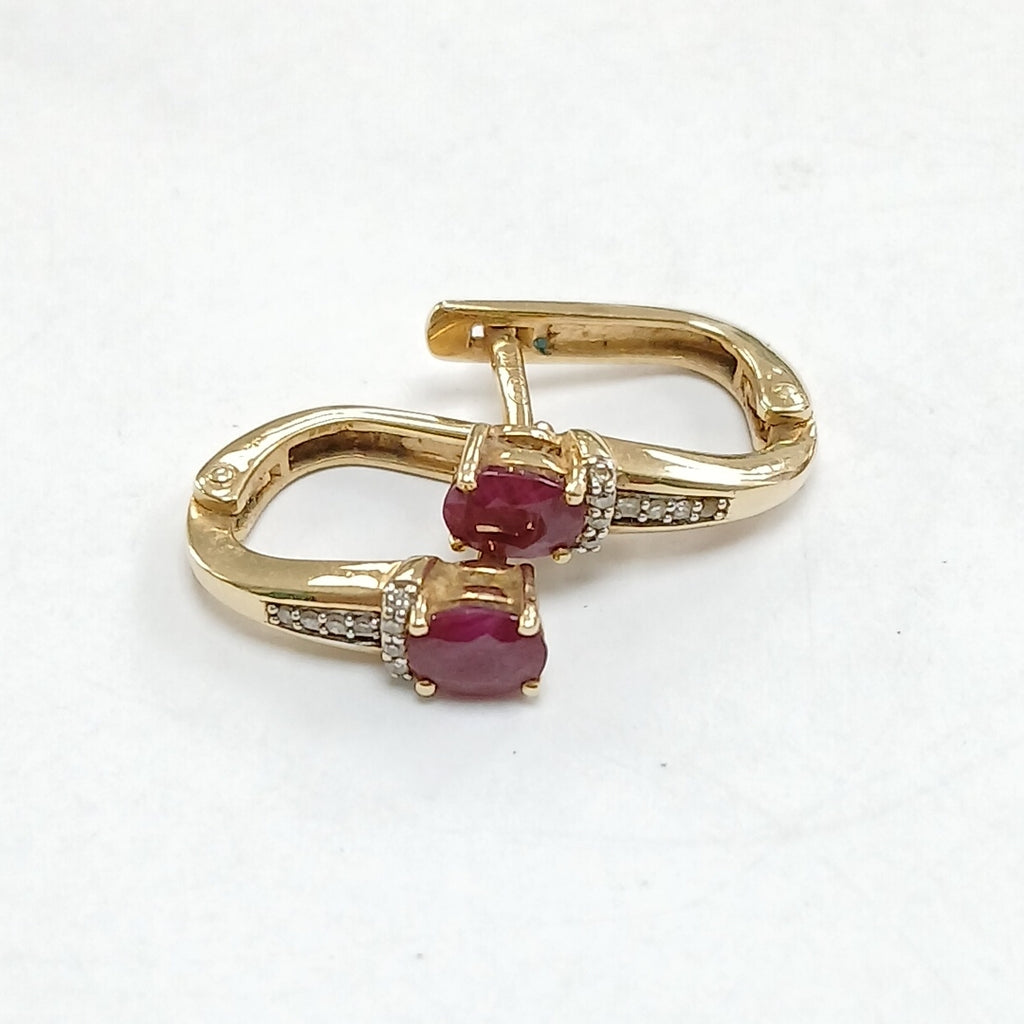 ARRACADAS PAR ORO 14 K 3,20 GRMS (SEMINUEVO)