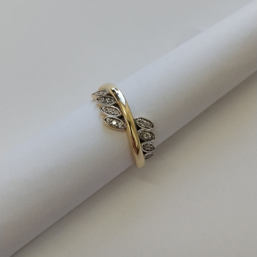 ANILLOS DAMA ORO 14K 2 (NUEVO)