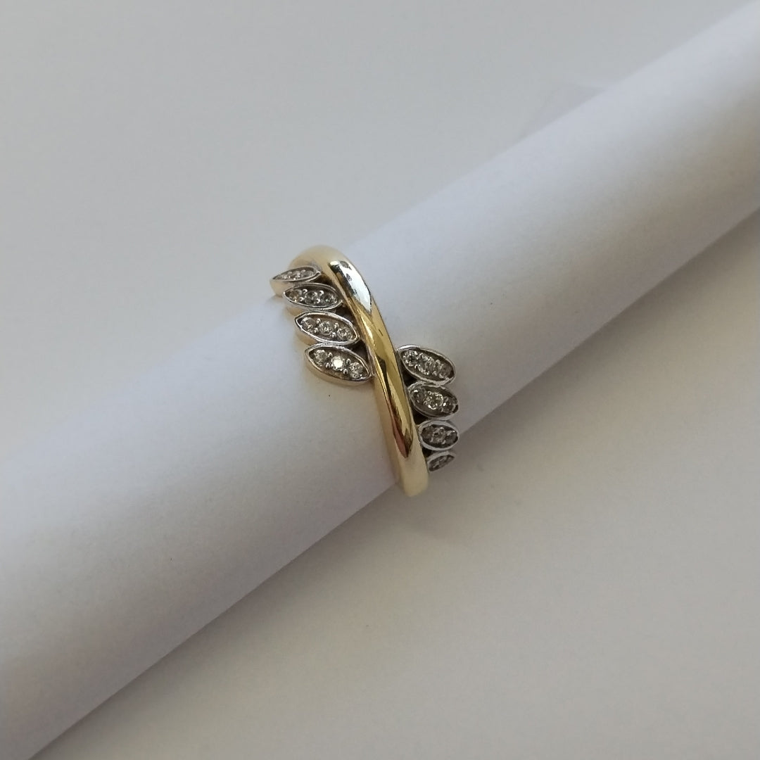 ANILLOS DAMA ORO 14K 2 (NUEVO)