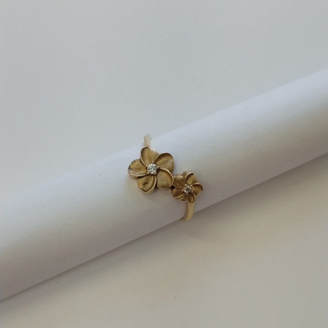 ANILLOS DAMA ORO 14K 2 (NUEVO)
