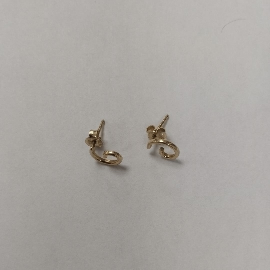 BROQUELES PAR ORO 14 K 1.1 GRMS (SEMINUEVO)