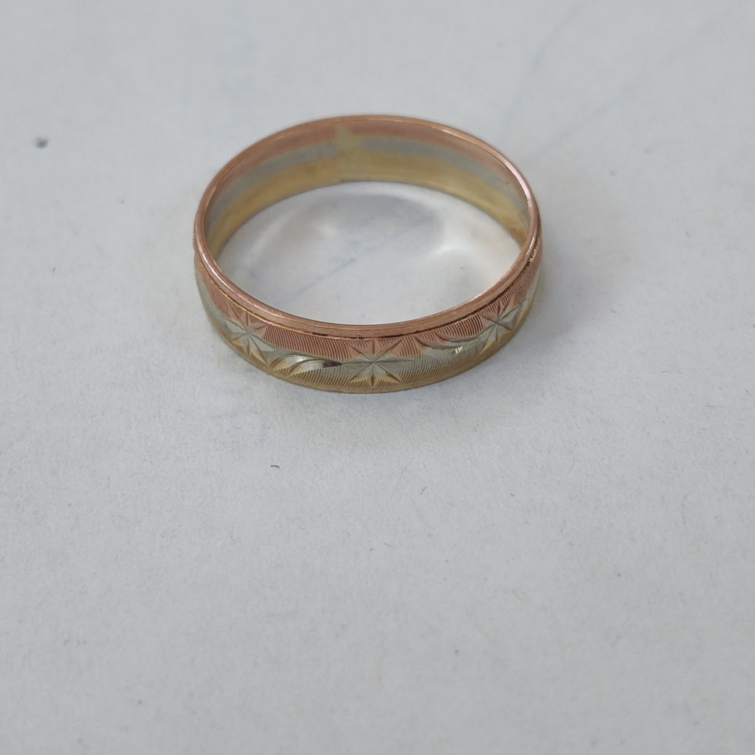 ARGOLLA ORO COMBINADO 10 K 1,20 GRMS (SEMINUEVO)