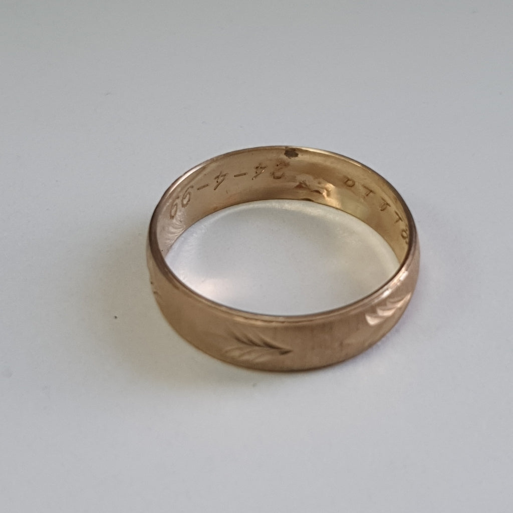 ARGOLLA ORO 10 K 2.2 GRMS (SEMINUEVO)