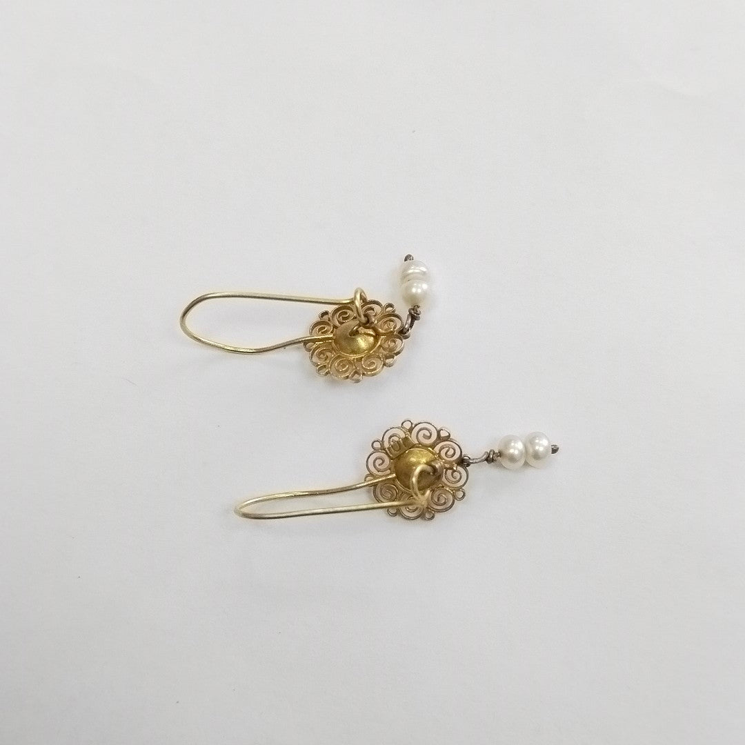 ARETES PAR ORO 10 K 1,60 GRMS (SEMINUEVO)
