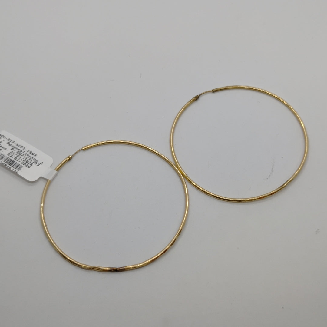ARRACADAS PAR ORO 10 K 3.3 GRMS (SEMINUEVO)