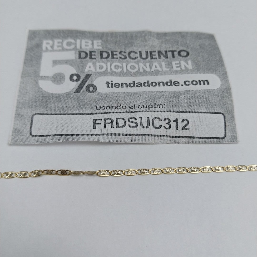CADENA ORO 10 K 2.4 GRMS (SEMINUEVO)